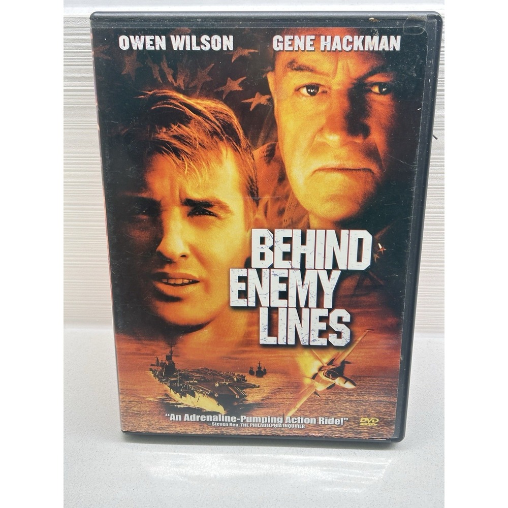 Behind Enemy Lines DVD Owen Wilson Gene Hackman Movie
